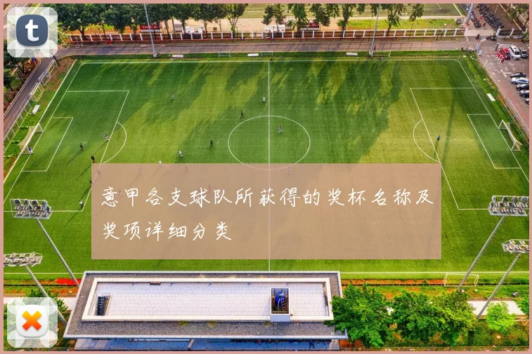 意甲各支球队所获得的奖杯名称及奖项详细分类